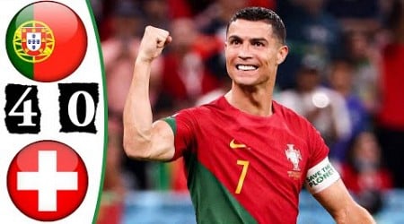 Portugal vs Switzerland 4 0 All Goals and Extendent Highlights