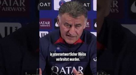 PSG-Trainer Galtier vorläufig festgenommen! 