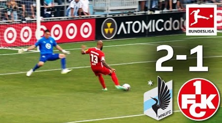 Boyd Scores, Minnesota Strikes Back! | Minnesota United FC vs 1. FC Kaiserslautern 2-1 Highlights