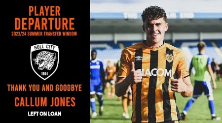 CALLUM JONES LEAVES HULL CITY ON LOAN