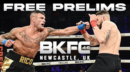 BKFC 46 NEWCASTLE Countdown Show &amp; Free Prelims | Live!