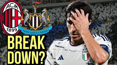 Tonali ‘BROKE DOWN IN TEARS’ over Newcastle United Transfer!