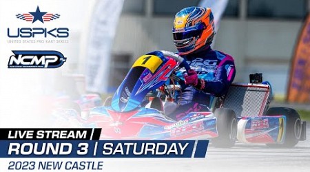 2023 US Pro Kart Series | Round 3 - Saturday | New Castle, IN