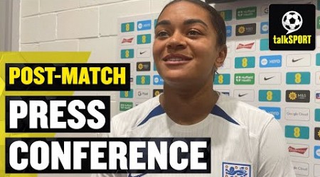 England 0-0 Portugal | Lucy Bronze, Jess Carter &amp; Esme Morgan | Post-Match Press Conference