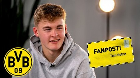 &quot;Tom, what was it like to score a Bundesliga goal at 17?&quot; | Fan Mail | Your questions for Tom Rothe