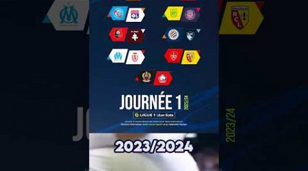 La 1ère journée de Ligue 1 2023/2024 ! #football #shorts