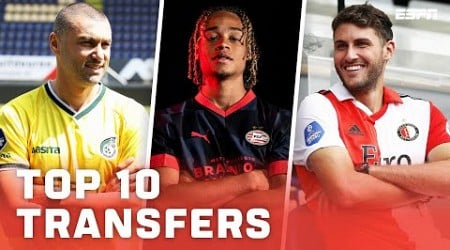 De 10 BESTE TRANSFERS in de Eredivisie 2022/23 