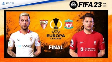 Sevilla vs Liverpool Europa League Final 2024 FIFA 23