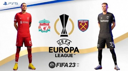 Liverpool vs West Ham Europa League Final 2024 FIFA 23