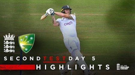 Aus Win Despite Stokes Heroics | Highlights - England v Australia Day 5 | LV= Insurance Test 2023