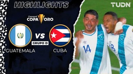 Highlights| Guatemala VS Cuba | Copa Oro 2023 | TUDN