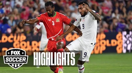 St. Kitts &amp; Nevis vs. United States Highlights | CONCACAF Gold Cup