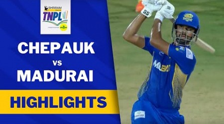 Highlights| Chepauk Super Gillies vs Siechem Madurai Panthers | TNPL