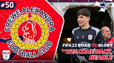 FIFA 23 Crewe Alexandra Road To Glory | James Beadle Kembali! Duel Top Two Lawan Hull City #50