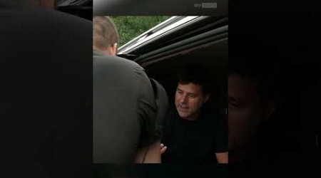 Mauricio Pochettino signs Southampton shirt after first day at Chelsea!