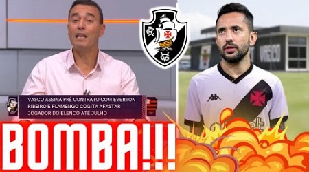 SAIU AGORA! VASCO ASSINA PRÉ CONTRATO COM EVERTON RIBEIRO DO FLAMENGO!