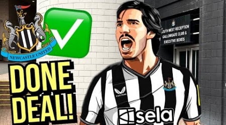 OFFICIAL: SANDRO TONALI JOINS NEWCASTLE UNITED!