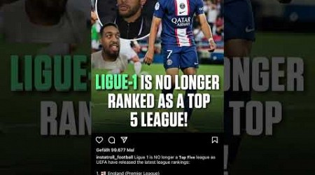 LIGUE 1 IST NICHT MEHR TOP 5 LIGEN??? #shorts #fifa #ueafa