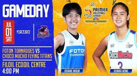 2023 PVL INVITATIONAL CONFERENCE | FOTON TORNADOES vs CHOCO MUCHO | JULY 1, 2023 | 4:00PM