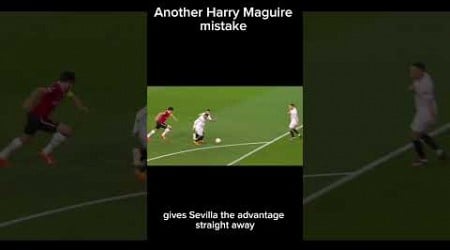 Harry Maguire Mistake #manutd #manchesterunited #europaleague #ucl #meme #football