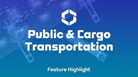 Public &amp; Cargo Transportation I Feature Highlights #3 I Cities: Skylines II