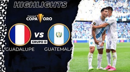 HIGHLIGHTS | Guadalupe vs Guatemala | Copa Oro 2023 | TUDN