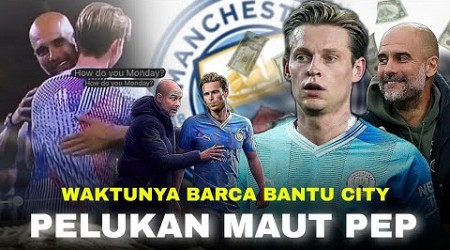 “Lihat yang DIlakukan Pep Saat Bertemu De Jong, …!!! Rencana Besar Pep Bawa De Jong ke City