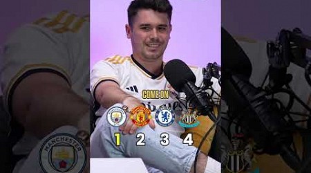 PREDICTING the 2023/24 PREMIER LEAGUE TOP 4 (CHALLENGE) 