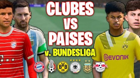 EQUIPOS VS SELECCIONES en la BUNDESLIGA