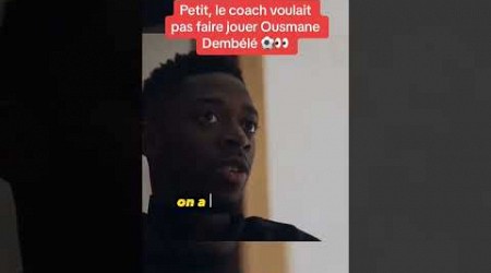 Ousmane Dembélé raconte ses débuts en ligue 1