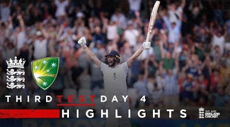 3 Wicket Win! | Highlights - England v Australia Day 4 | LV= Insurance Test 2023