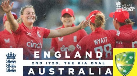 Close Scoring Thriller! | Highlights - England v Australia | 2nd Women&#39;s Vitality IT20 2023