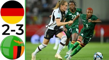 Germany vs Zambia | Highlights | Women&#39;s Friendly - Football 08.07.2023