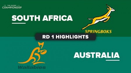 The Rugby Championship 2023 - South Africa v Australia - Rd 1 Highlights