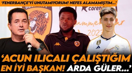 Acun Ilıcalı ile çalışmak bir ayrıcalık | Fenerbahçe&#39;yi unutamıyorum | En yeteneklisi Arda Güler