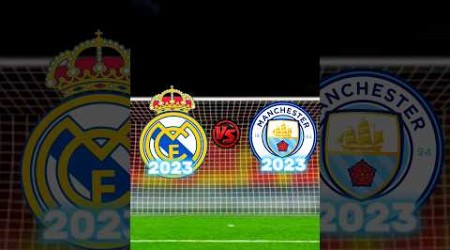 Real Madrid 23 VS Man City 23 ( Benzema &amp; Vini Jr &amp; Modric &amp; Haaland &amp; De Bruyne ) 