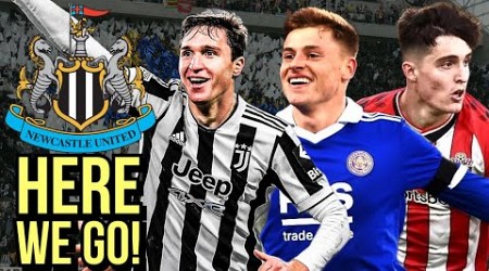 NEWCASTLE ‘CLOSE IN’ ON CHIESA, BARNES &amp; LIVRAMENTO!