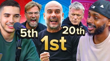 DEBATE: RANKING Every CURRENT Premier League MANAGER!