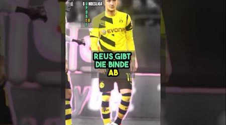 Reus gibt die Binde ab! #fussball #bundesliga #bvb #borussiadortmund #marcoreus #reus #fussballwelt