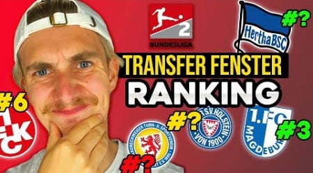 2. BUNDESLIGA TRANSFERS RANKING | Saison 23/24 alle TRANSFERFENSTER aller TEAMS