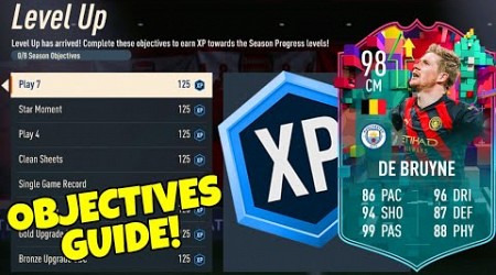 HOW TO COMPLETE LEVEL UP OBJECTIVES FAST! - Level Up XP Objective - FIFA 23 Ultimate Team