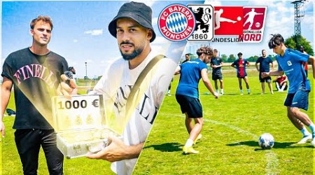 U17 Bundesliga 1vs1 FUSSBALL Turnier um 1000Є CASH l NLZ SPIELER VS Oberliga MÜNCHEN