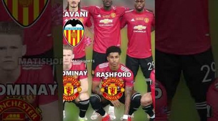 Manchester Utd 2020 UEL Semi Final Squad 