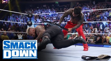 Jey Uso returns to SmackDown to confront Roman Reigns: SmackDown Highlights, July 7, 2023