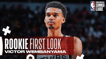 #1 Overall Pick Victor Wembanyama Makes His Summer League Debut!