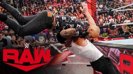 Logan Paul’s war of words with Ricochet turns volatile: Raw highlights, July 10, 2023