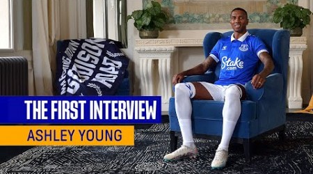 ASHLEY YOUNG SIGNS FOR EVERTON! | FIRST INTERVIEW