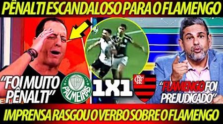 FOI PÊNALTI CLARÍSSIMO no EVERTON RIBEIRO ! BENJA e JOÃO GUILHERME RASGARAM O VERBO sobre o FLAMENGO