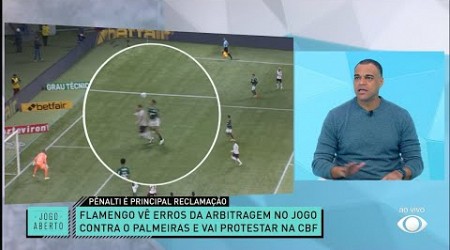 Denilson diz que foi pênalti “claríssimo” para o Flamengo contra o Palmeiras