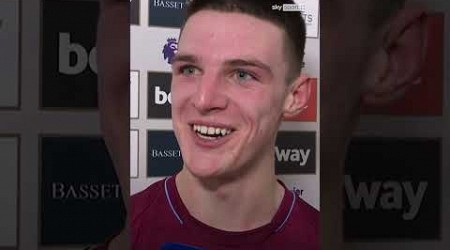 Declan Rice&#39;s first-ever goal for West Ham? Against Arsenal in 2019...